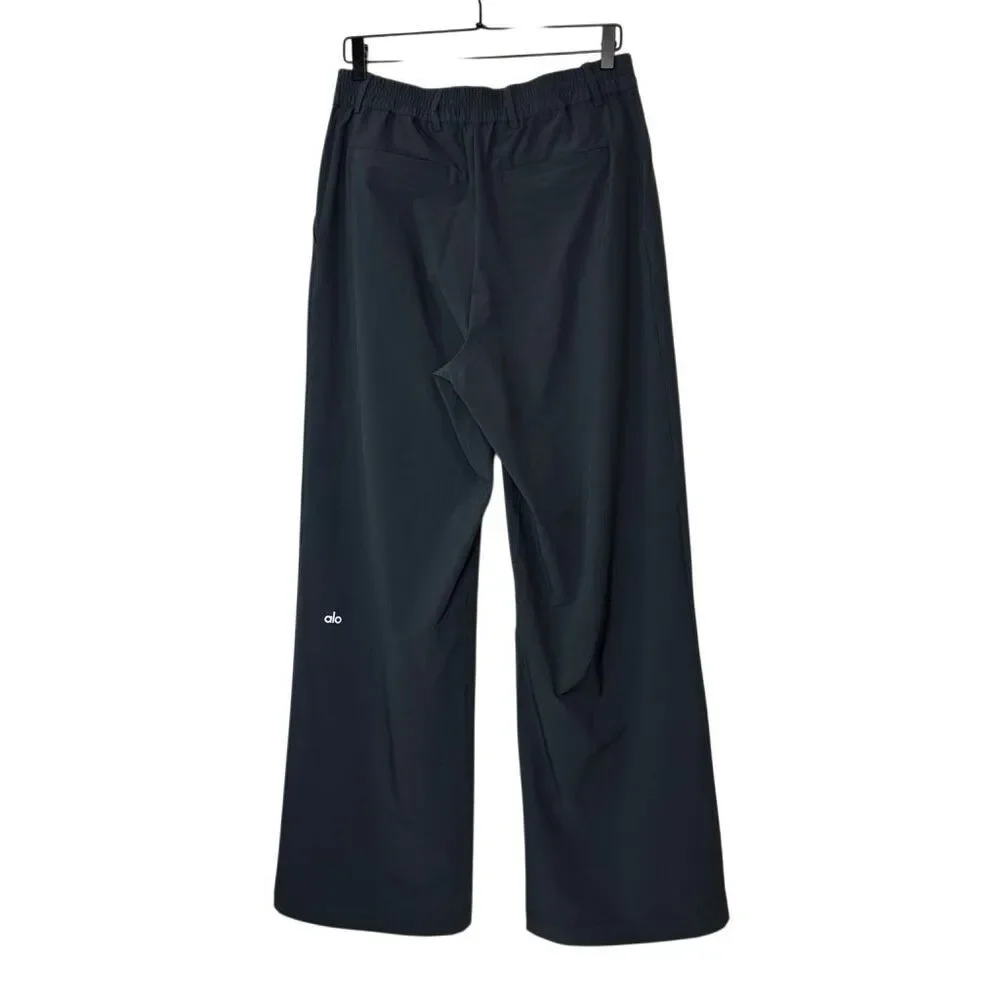 Alo Yoga Anthracite High Waist Pursuit Trousers M